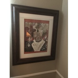 Veil in Crimson by Luc Lafreniere